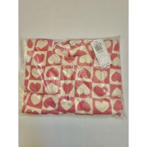 Old Navy Pink Hearts Mock Neck Turtle Neck Long Sleeve Girls Top Size XL 14-16 - Picture 2 of 4